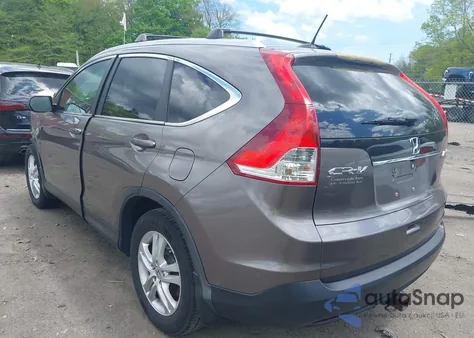 2013 Honda Cr-V Ex-L из США, поврежденный, VIN 5J6RM4H74DL007763